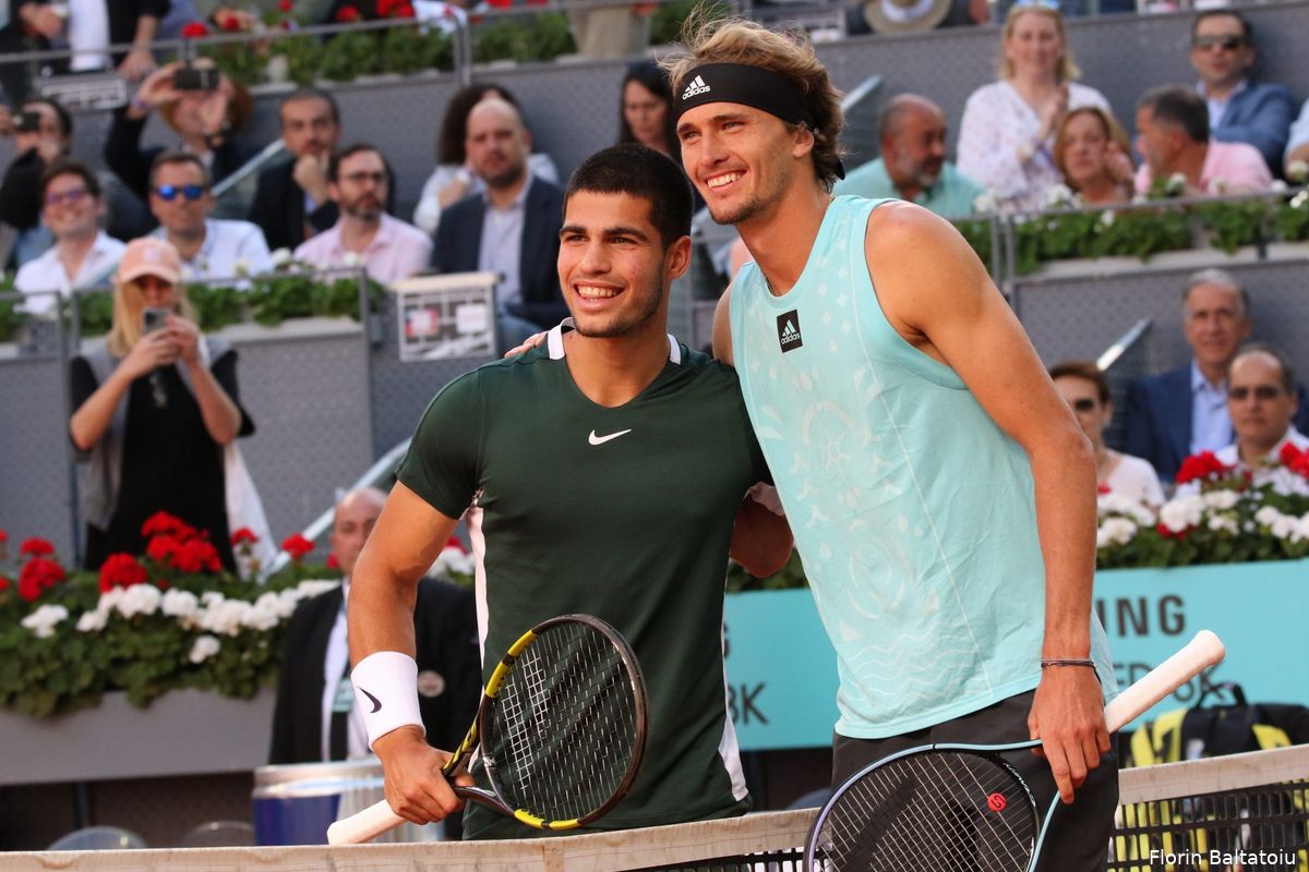Alexander Zverev: "Carlos Alcaraz is one of the favourites to win