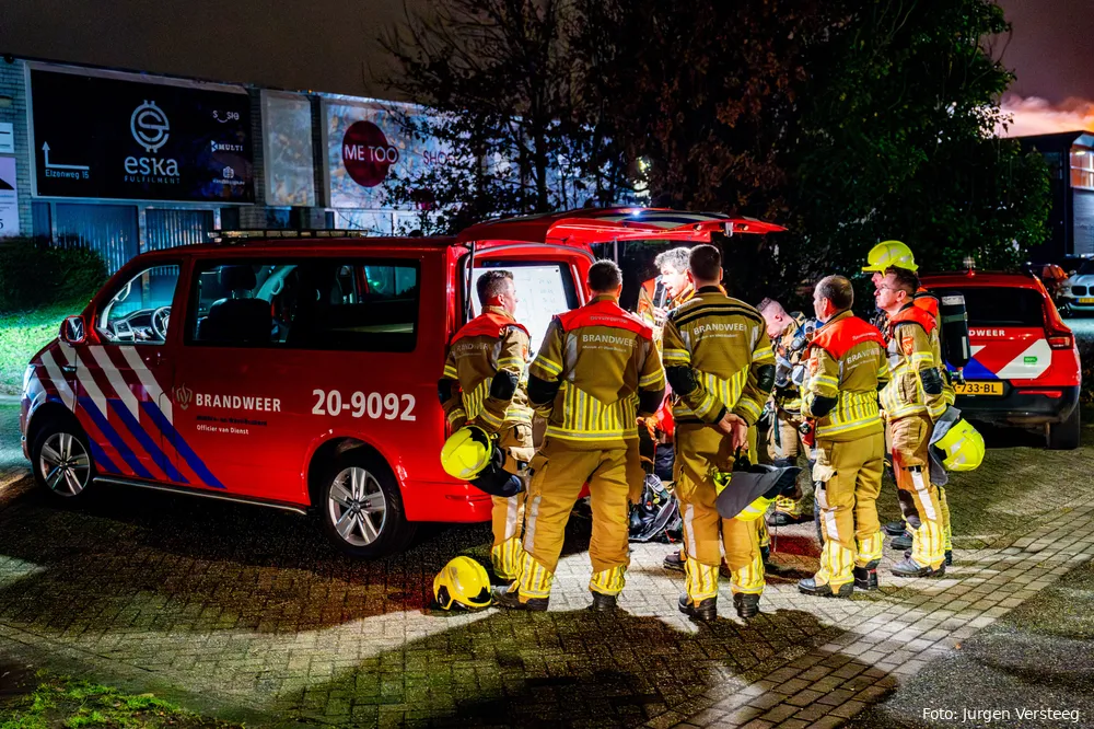 Een groot aantal eenheden zijn terplaatse.&nbsp;