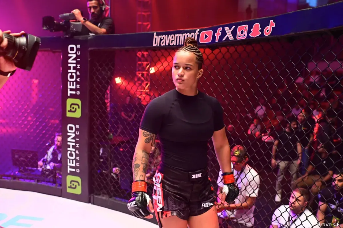 De beste vrouwelijke BRAVE CF vechter zegt rivaal te vermoorden