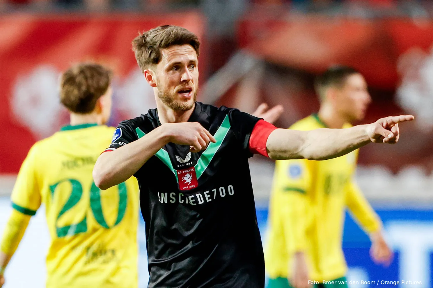 ricky van wolfswinkel wijst fc twente fortuna sittard 2024 2025