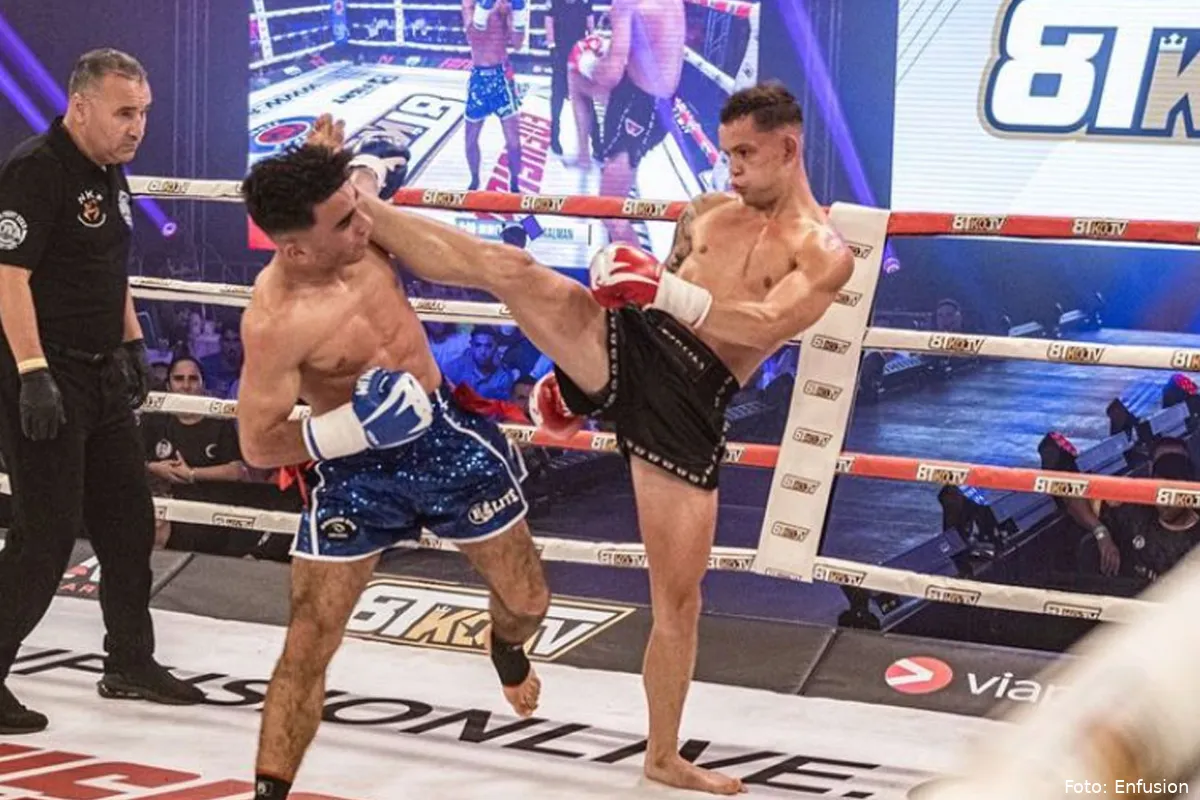 Enfusion (8TKO) kickboksen maakt megaklapper: 'Live te zien in Nederland via grote partij'