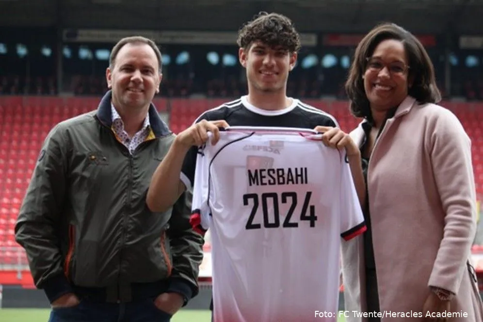 Talentvolle Mesbahi ontvangt uitnodiging van bondscoach Onder 16