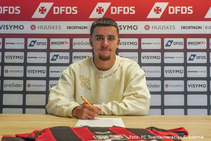 joey antonioli presentatie fc twente heracles academie 2024