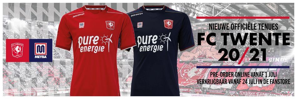 Vernietigen De stad Vroegst FC Twente presenteert nieuwe Meyba thuis- en uitshirt | Twenteinsite.nl
