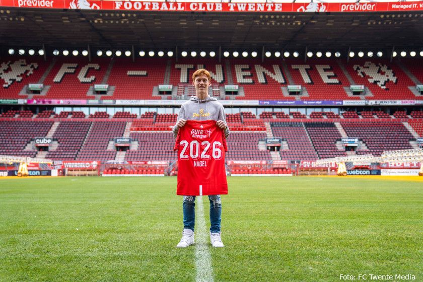 Twente-talent Nagel met jeugdteam VS naar Spanje ondanks aanvoerderschap Oranje O16