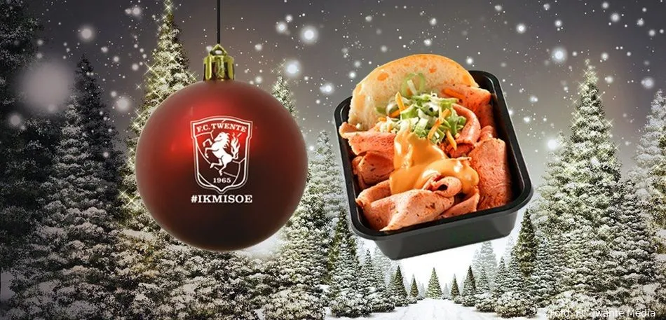Gratis #IKMISOE kerstbal bij matchdaypakketten VVV - FC Twente