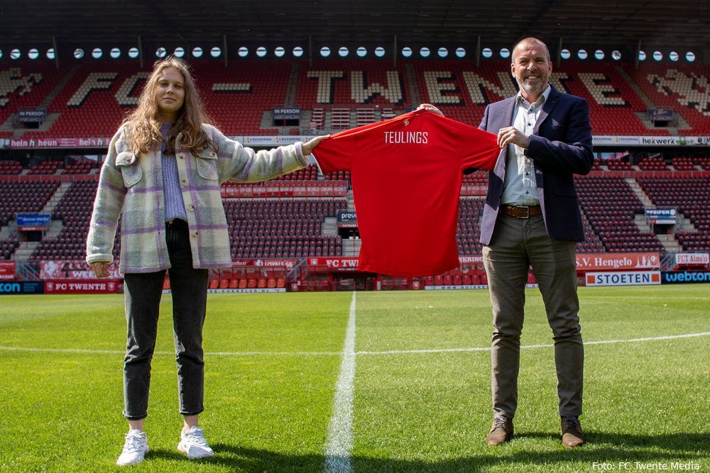Belgisch international Teulings tekent tweejarige contract bij FC Twente (V)