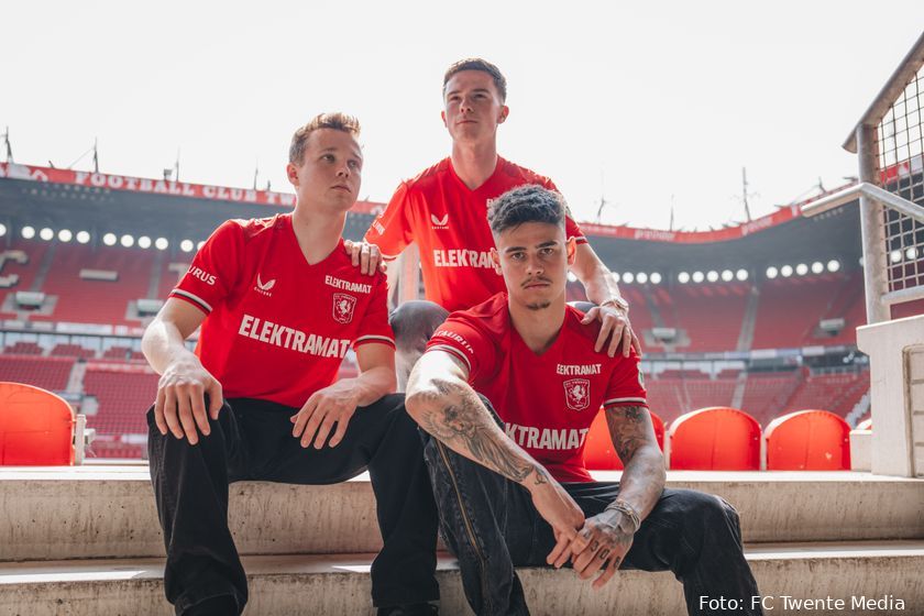 Opmerkelijk: Nieuw shirt verbaast hoofdsponsor Elektramat, onvrede bij FC Twente