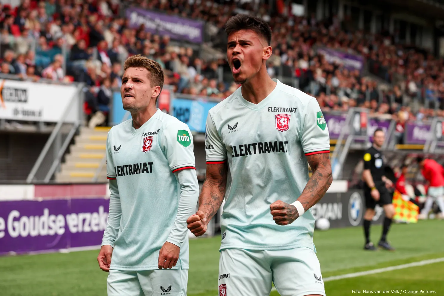 mees hilgers michal sadilek juichen passie sparta rotterdam fc twente 2024 2025