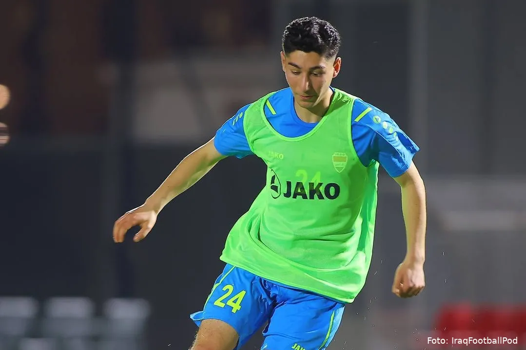 18-jarig talent Manuel Iylia sluit aan bij Jong Irak