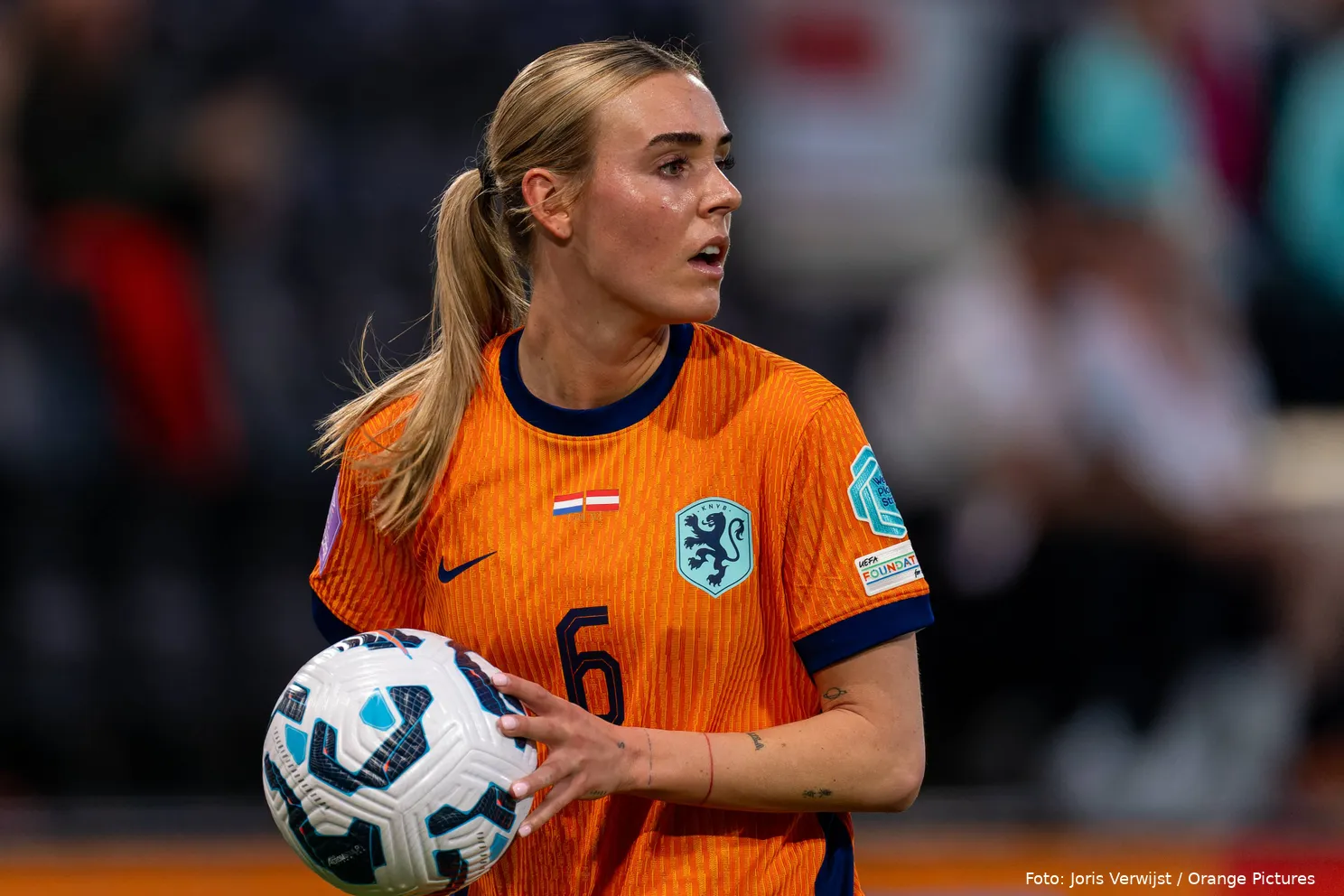 jill roord nederlands elftal oranje oostenrijk 2024 2025