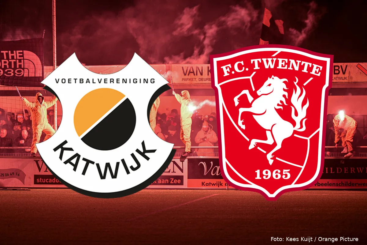 sfeeractie supporters vv katwijk almere city fc sportpark de krom 2023 2024 fc twente logos
