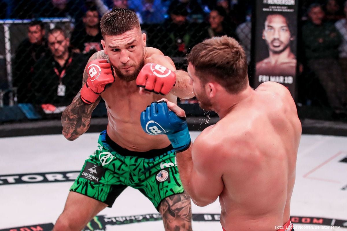 Oekraïener Amosov behoudt Bellator MMA titel met dominante overwinning op Logan Storley