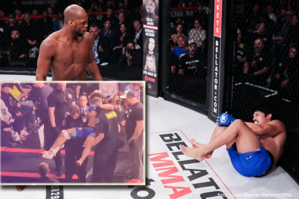 🎥  Gruwelijk! Knieschijf Goiti Yamauchi kapot getrapt door Michal Page