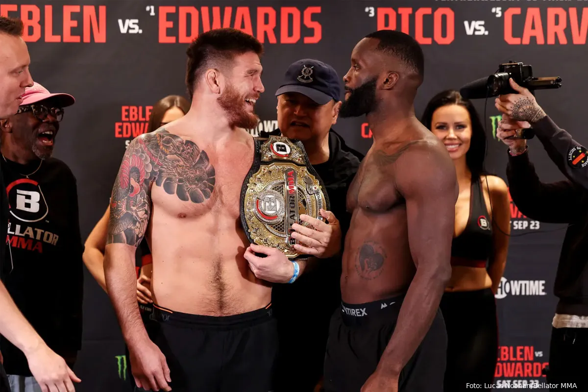 Bellator 299 uitslagen Eblen vs. Edwards van 23 september 2023