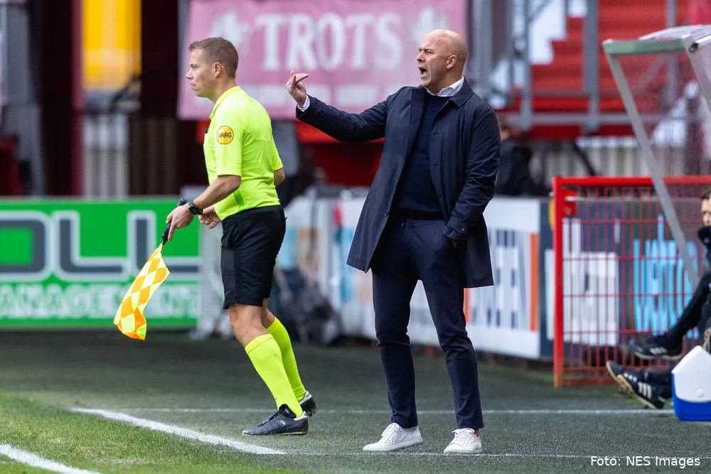 arne slot twente feyenoord grolsch veste 2021