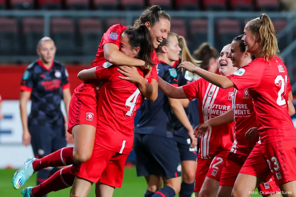 Samenvatting FC Twente (v) - PSV (v) seizoen 2022-2023 (3-1)