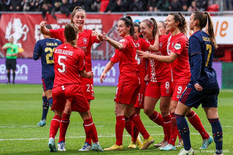 Samenvatting FC Twente (v) - Ajax (v) Vrouwen Eredivisie seizoen 2022-2023 (3-1)
