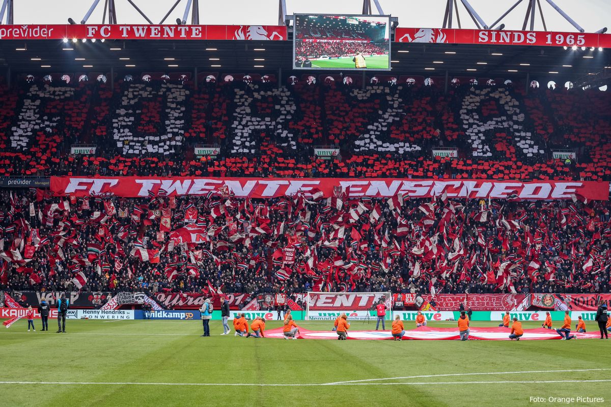 Foto: Twente-supporters pakken Hammarby-fans terug door graffitiwerk over te spuiten