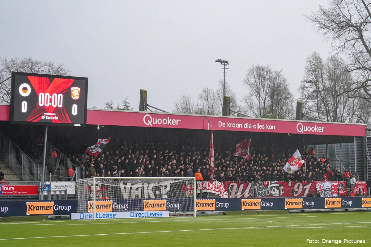 uitvak uitsupporters excelsior fc twente woudestein 2022 2023