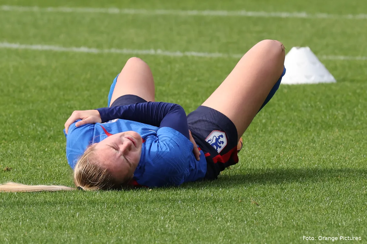 wieke kaptein oranje leeuwionnen blessure schouder 2023