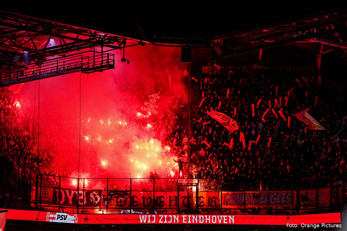 go ahead eagles supporters psv halve finale beker