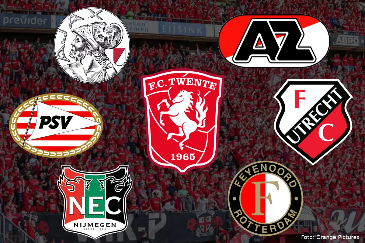 ajax-feyenoord-psv-utrecht-az-nec-twente-logos