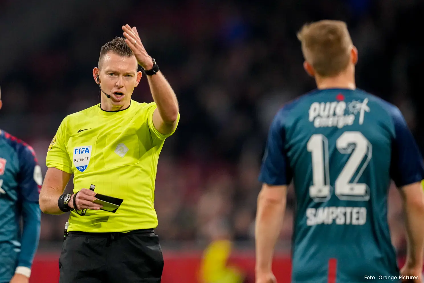 scheidsrechter allard lindhout ajax fc twente 2022 2023