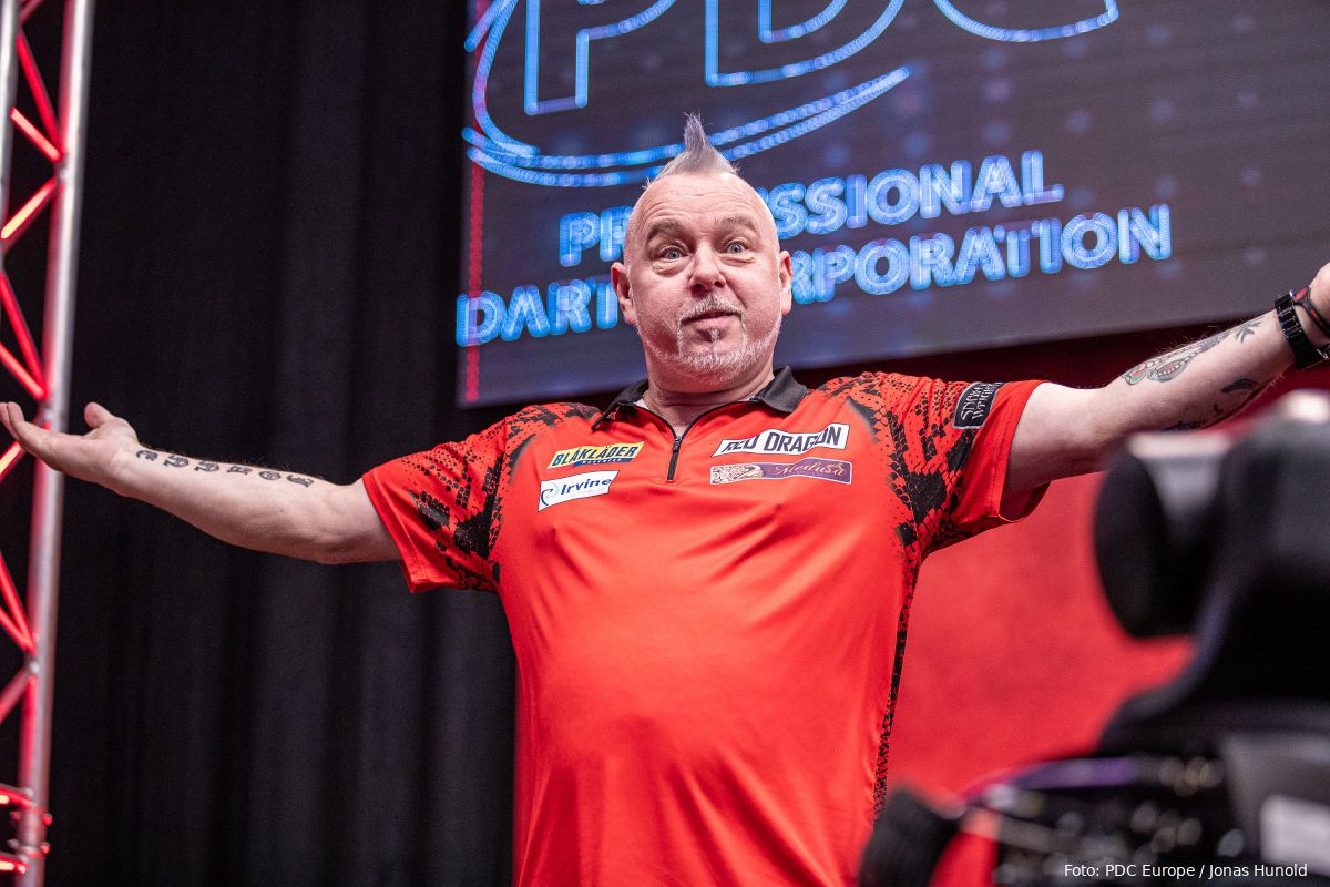 Peter Wright verdedigt titel tegen Johan Engstrom op Mr Vegas Nordic Darts Masters