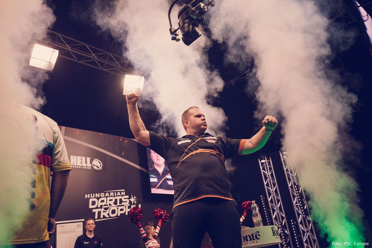 Speelschema Belgian Darts Open zondag: Finaledag met Van Duijvenbode en De Decker