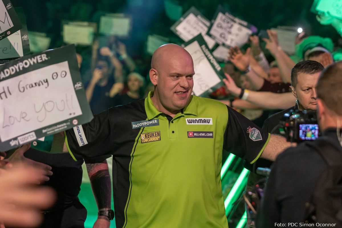 Speelschema Premier League speelweek 2: Nieuwe uitdaging voor Michael van Gerwen
