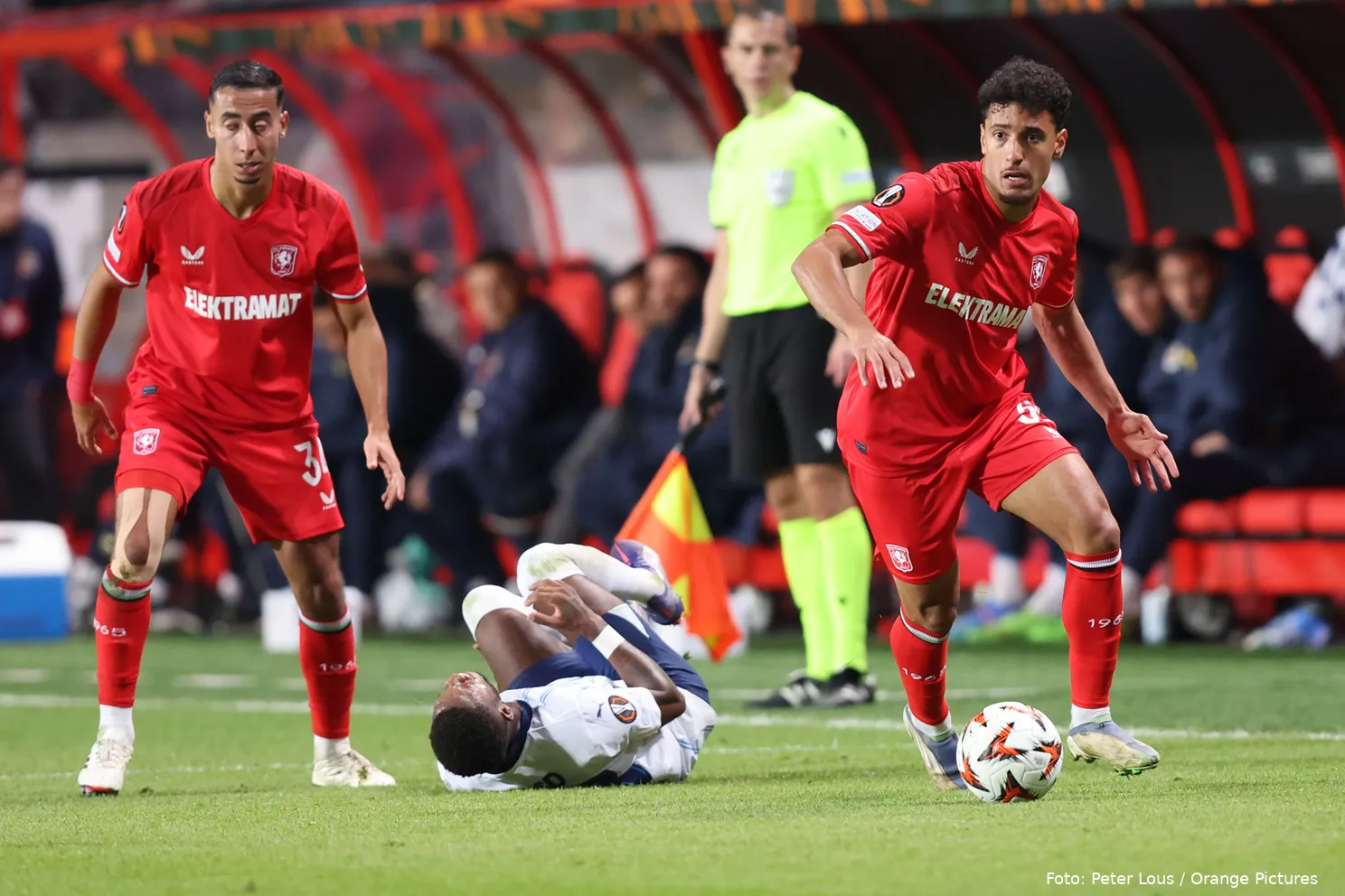 sayf ltaief dribbel fc twente fenerbahce anass salah eddine 2024 2025