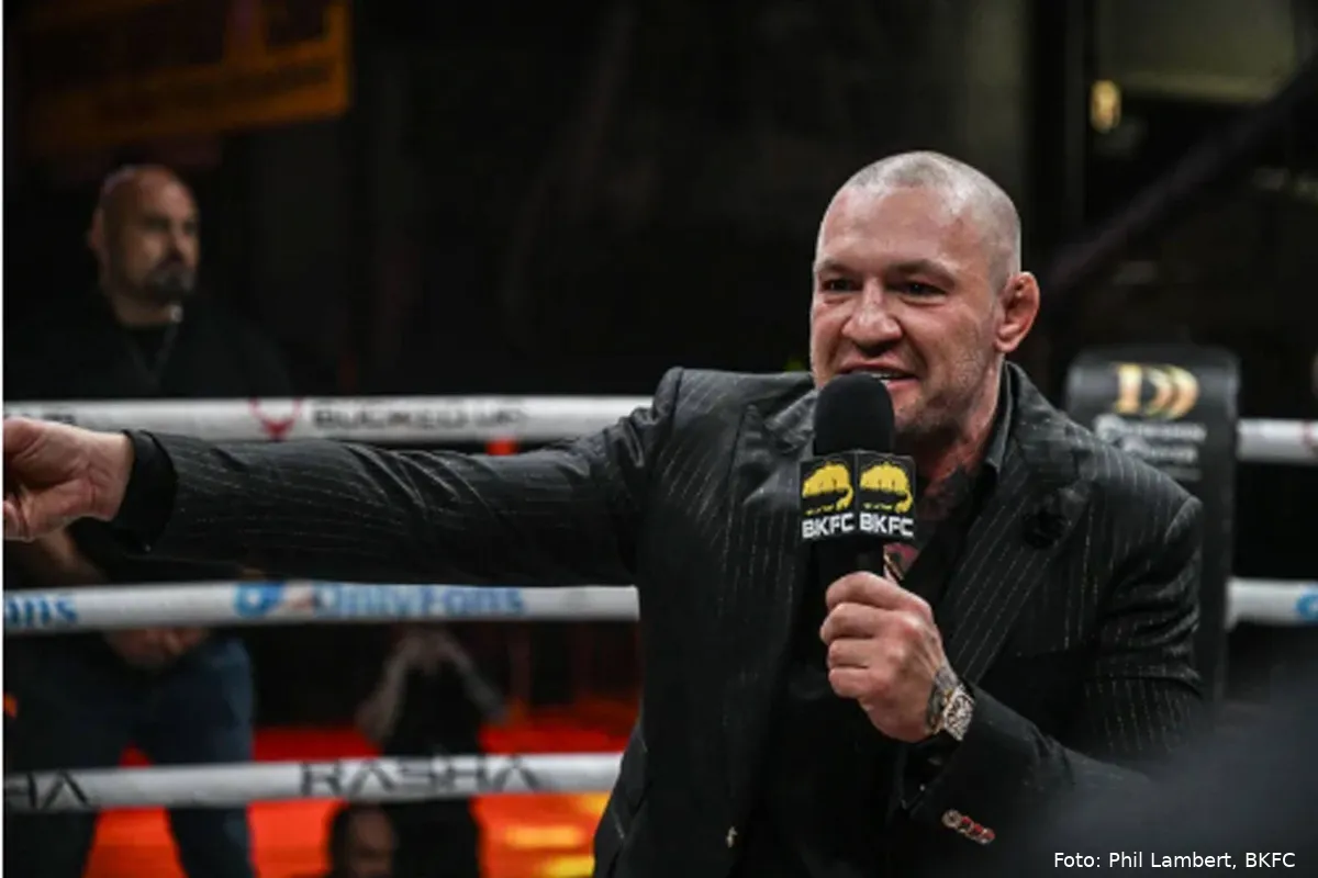 Conor McGregor’s BKFC event ontploft door slangenmens - stunt of waanzin?