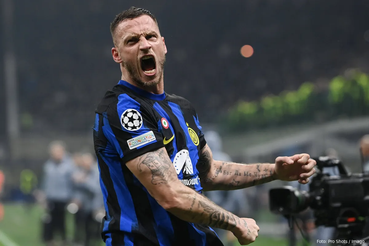 marko arnautovic juicht internazionale milano atletico madrid achtste finale champions league 2023 2024