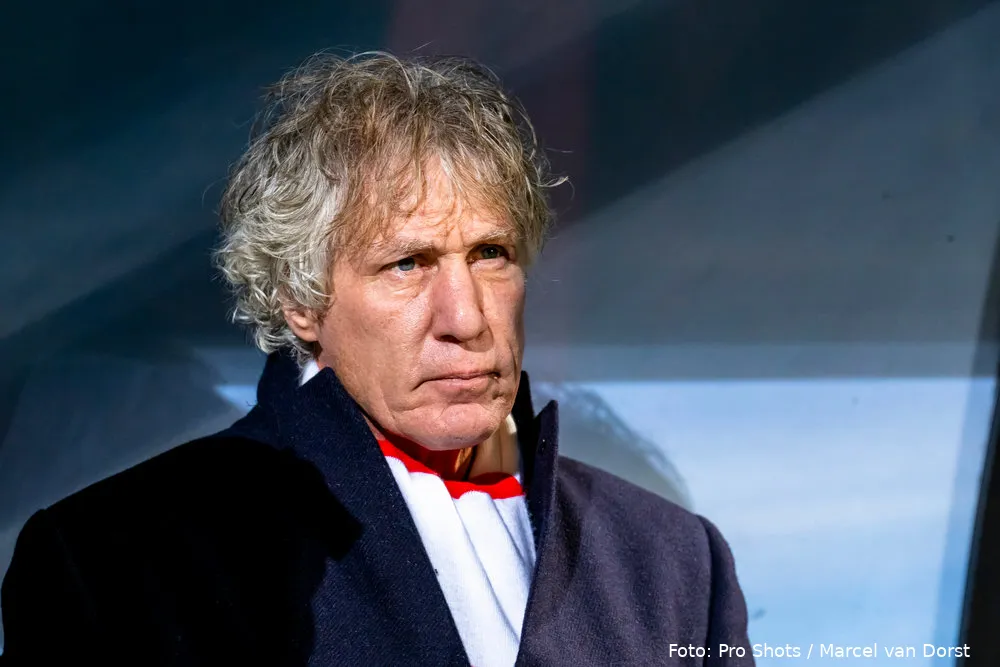 gertjan verbeek trainer almere city fc 2021