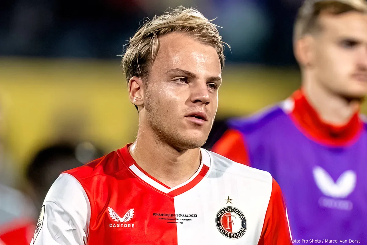 thomas van den belt close up vies gezicht feyenoord psv jc schaal 2024 2025