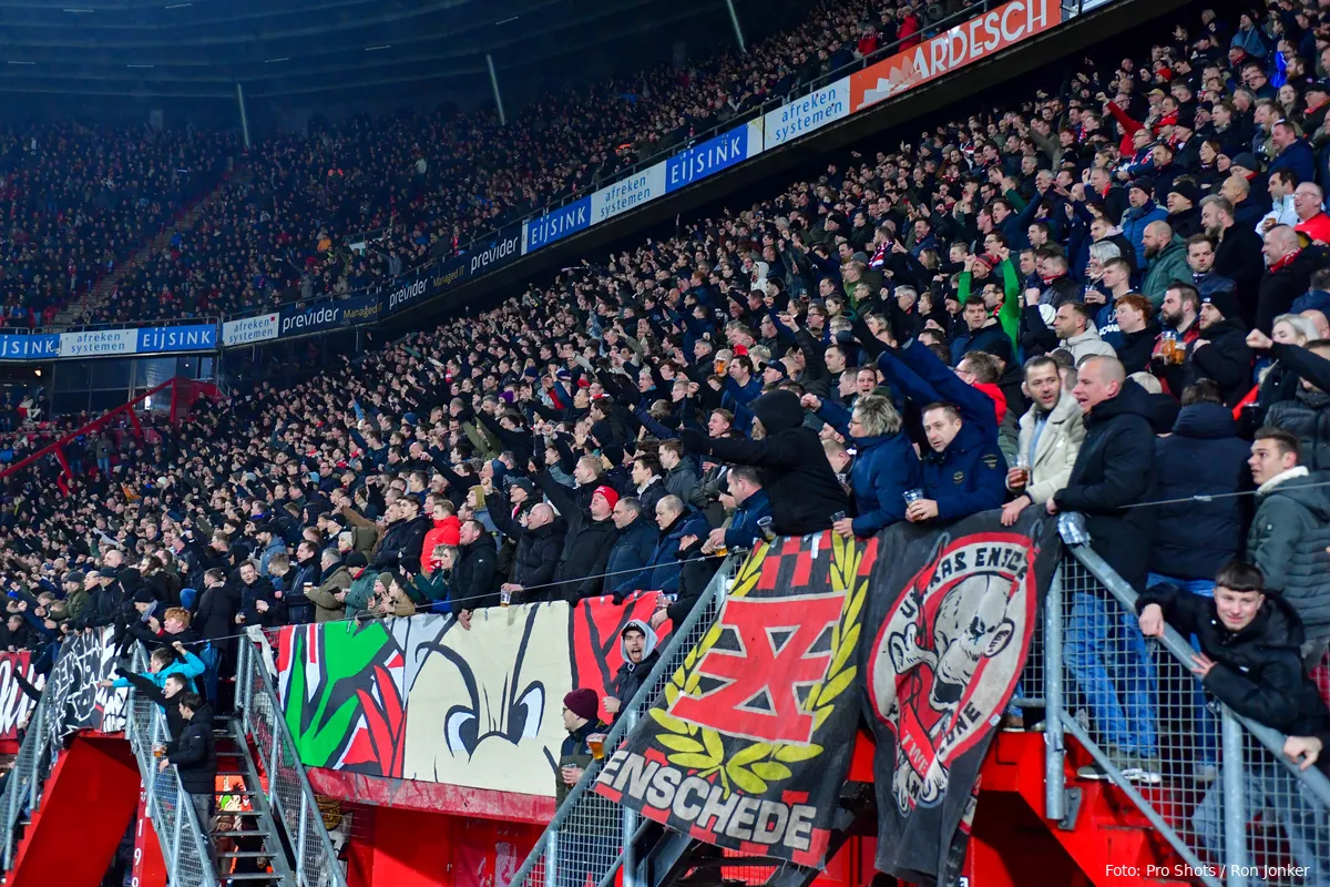 supporters vak p enschede fc twente excelsior 2023 2024