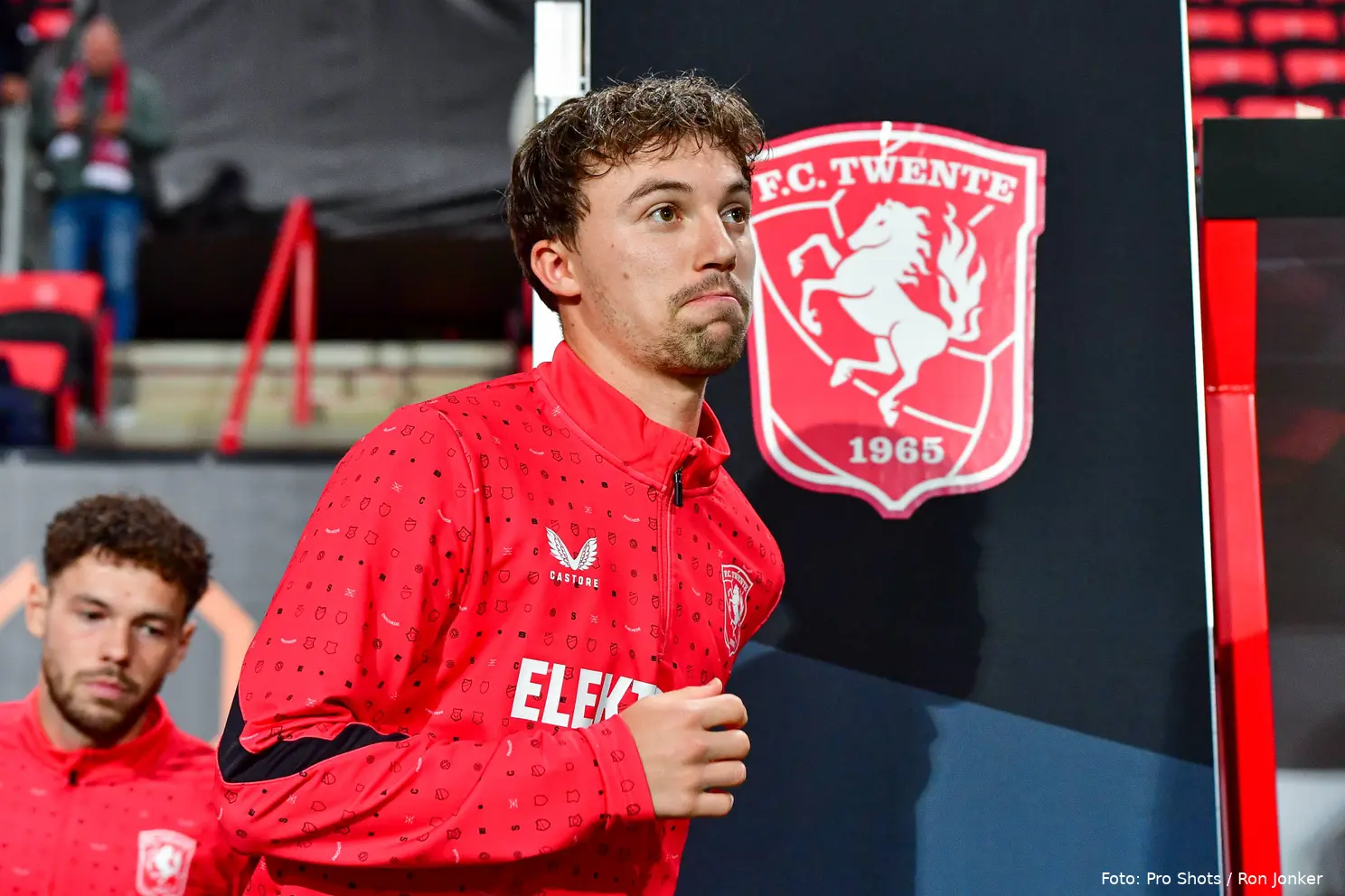 youri regeer warming up shirt fc twente logo ss lazio 2024 2025