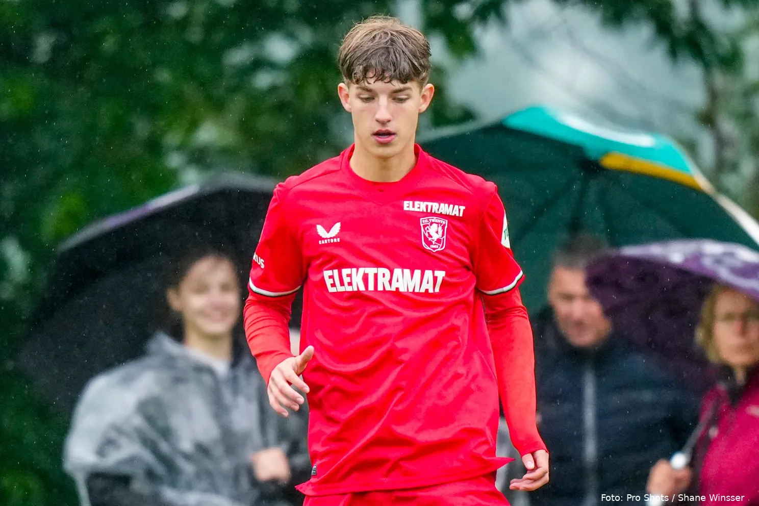 ruud nijstad close up fc twente fc nordsjaelland oefenwedstrijd voorbereiding 2024 2025