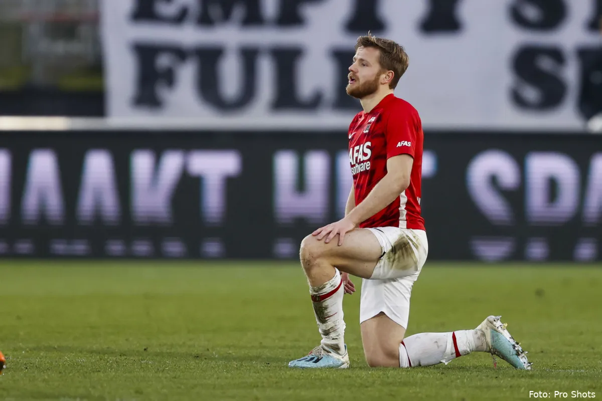 AZ’ers Martins Indi en Midtsjo missen zondag het treffen met FC Twente