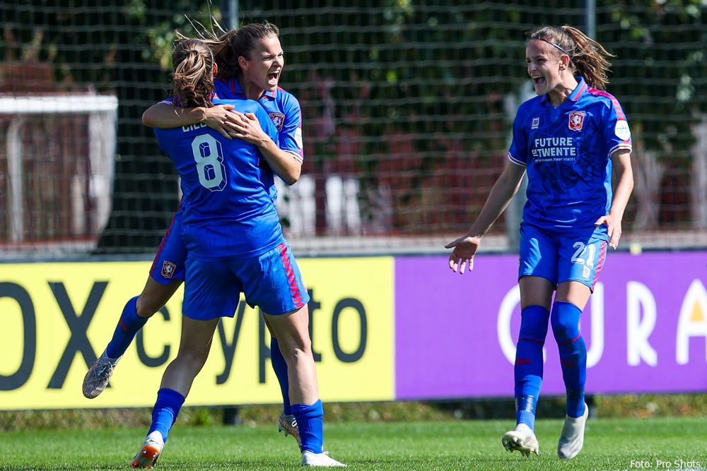 FC Twente Vrouwen trots na ongekende en historische eerste seizoenshelft