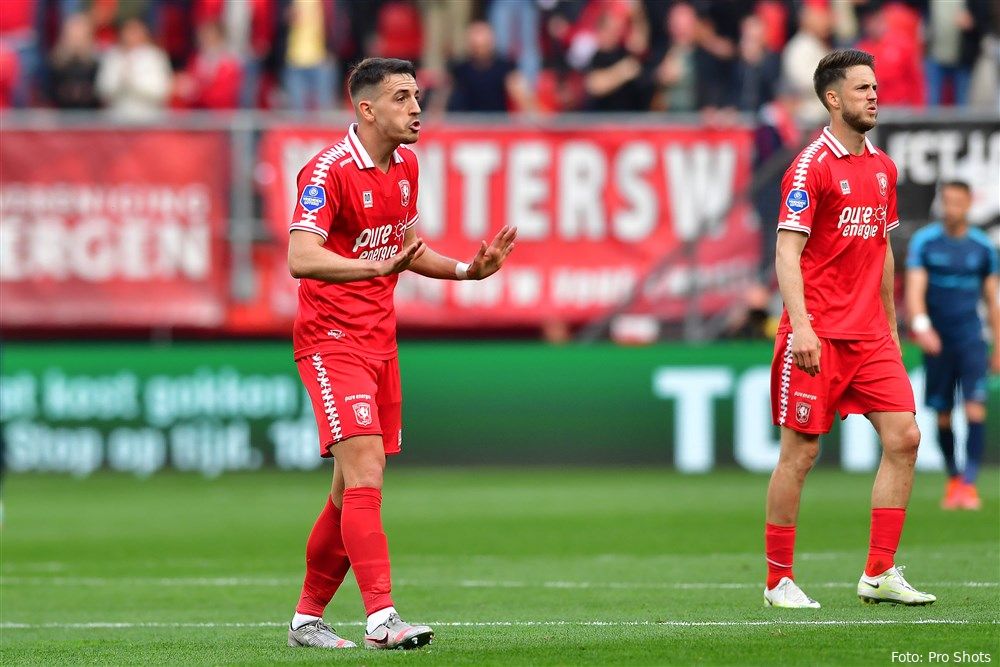 FC Twente loopt tegen Fortuna averij op in strijd om Europees voetbal