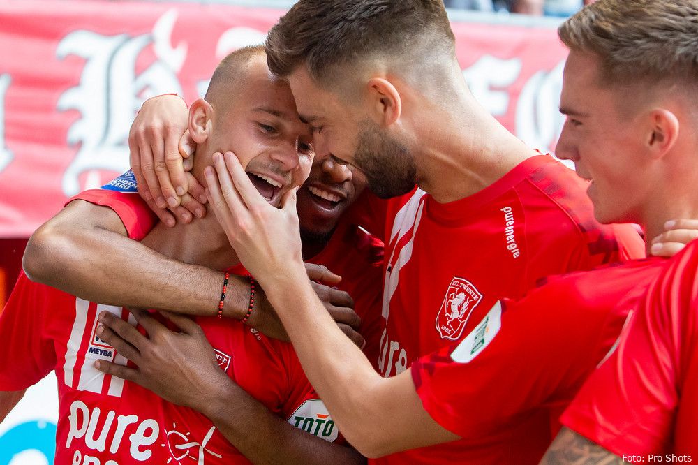 FC Twente behoudt ondanks verlies positie op de ranglijst
