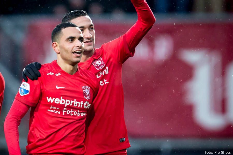 El Azzouzi duikt op bij training eerste selectie FC Twente