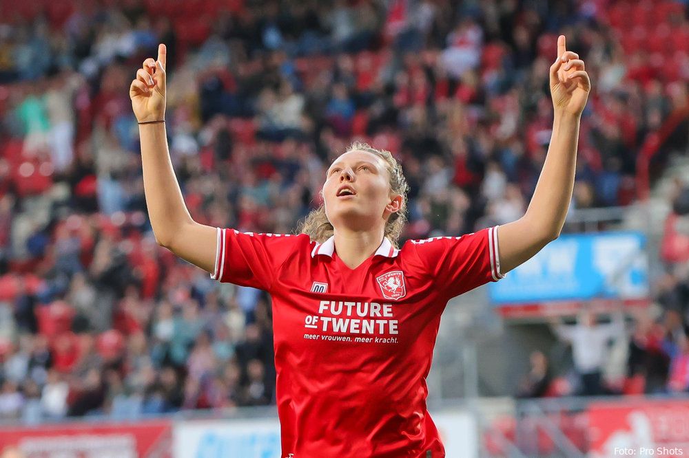 Kalma geeft weergaloze statistieken wederom boost bij overwinning FC Twente Vrouwen