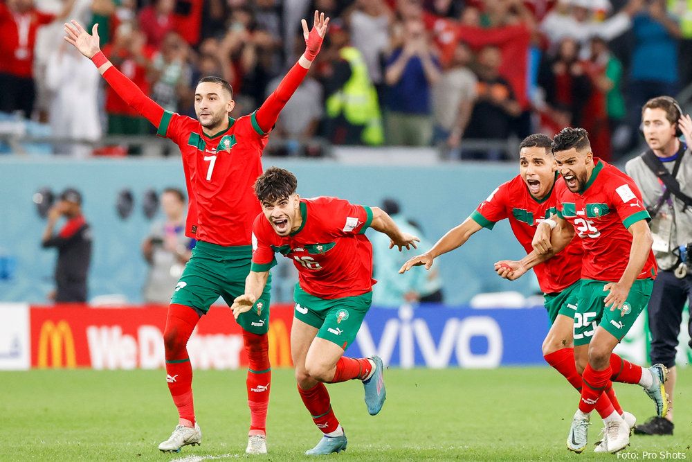 Ziyech twijfelgeval voor halve finale WK na blessure bij weergaloze stunt tegen Portugal