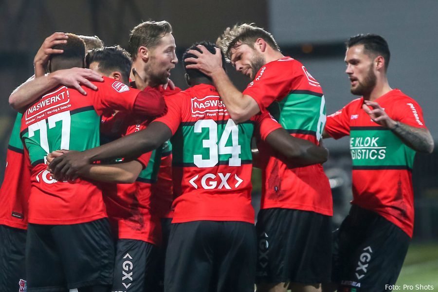 N.E.C. Nijmegen op volle oorlogssterkte op jacht naar play-offs