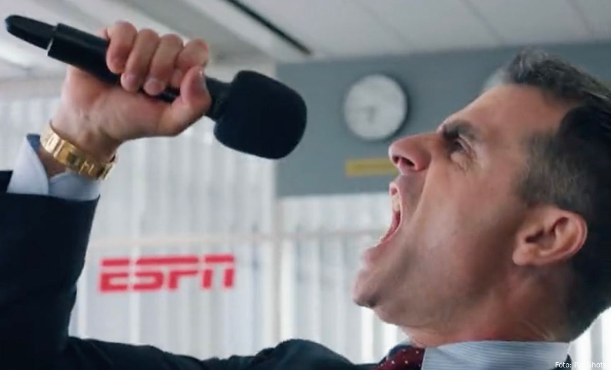Hilarisch! Perez schittert als The Wolf of Wall Street bij ESPN