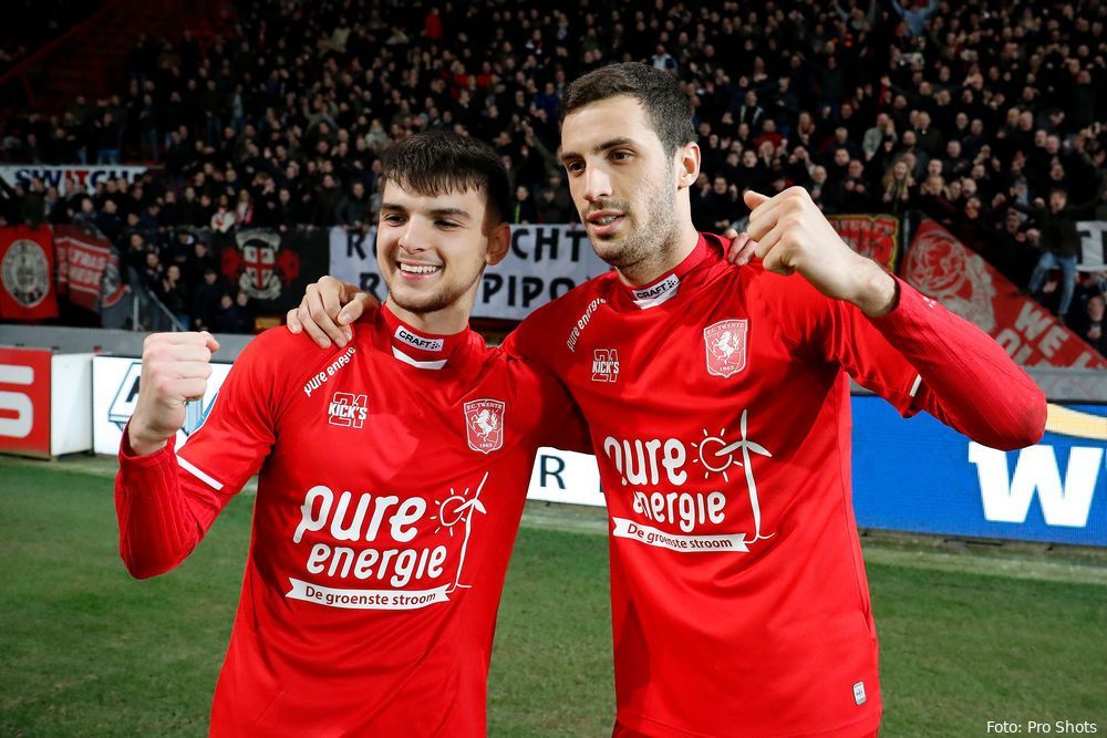 Drie FC Twente spelers opgenomen in het Elftal van de Week