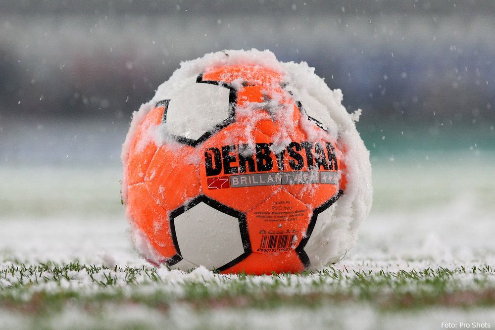 Geen twijfels over doorgaan Vitesse - FC Twente ondanks extreme weersomstandigheden